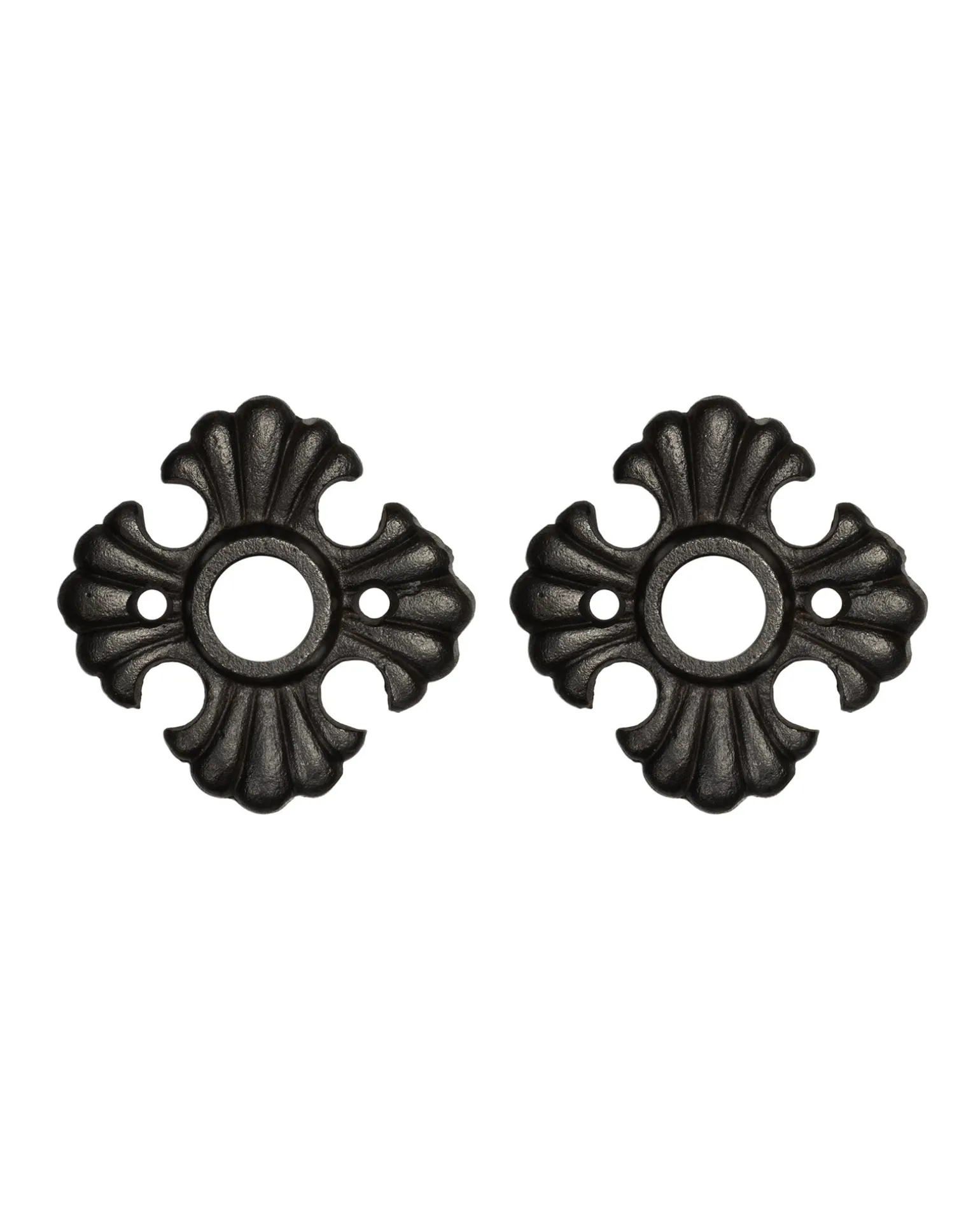 Tryckesbricka - Gjutjärn ornamenterad 72 mm