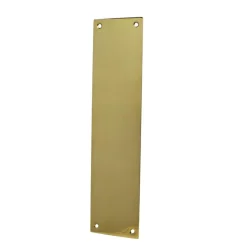 Tryckesplåt - Mässing 75 x 300 mm
