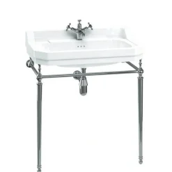 Tvättställ - Burlington Edwardian 80 cm, kromställning