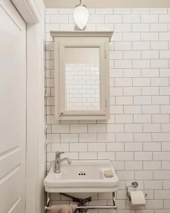 Tvättställ Burlington - Edwardian JR 51 cm med handduksstång