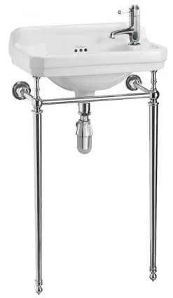 Tvättställ - Burlington Edwardian JR 51 cm med kromställning