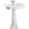 Tvättställ - Burlington Victorian 61 cm med piedestal