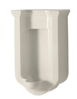 Urinoar vit porslin - Art Deco, vägghängd