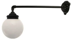 Utomhuslampa - Gårdslampa 90° rak koppling