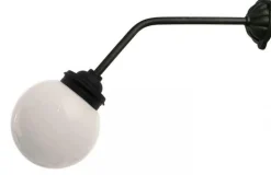 Utomhuslampa - Gårdslampa 45° rak lång