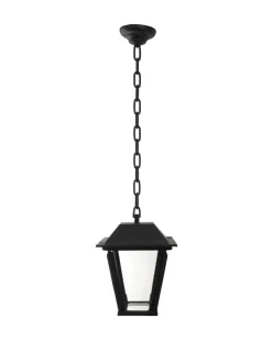 Utomhuslampa - Lykthus med kedja & glasbotten L4