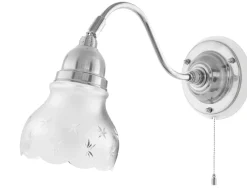 Vägglampa - Runeberg nickel, slipat mattglas