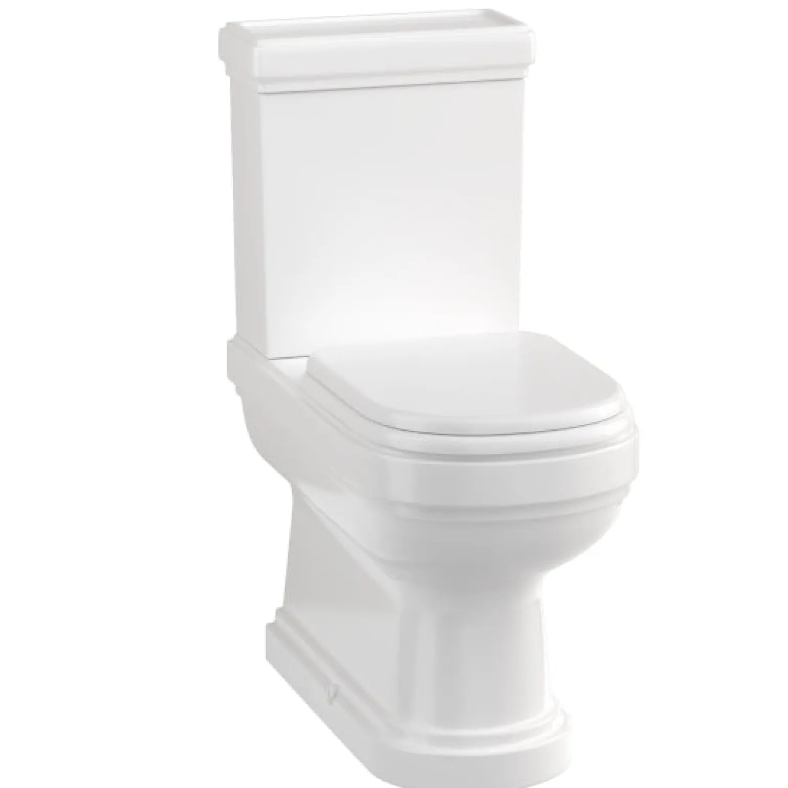 WC - Riviera golvstående toalett, P-lås utan sits