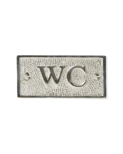 WC-skylt - Nickel