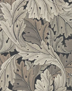William Morris & Co. Tapet - Acanthus Charcoal/Grey
