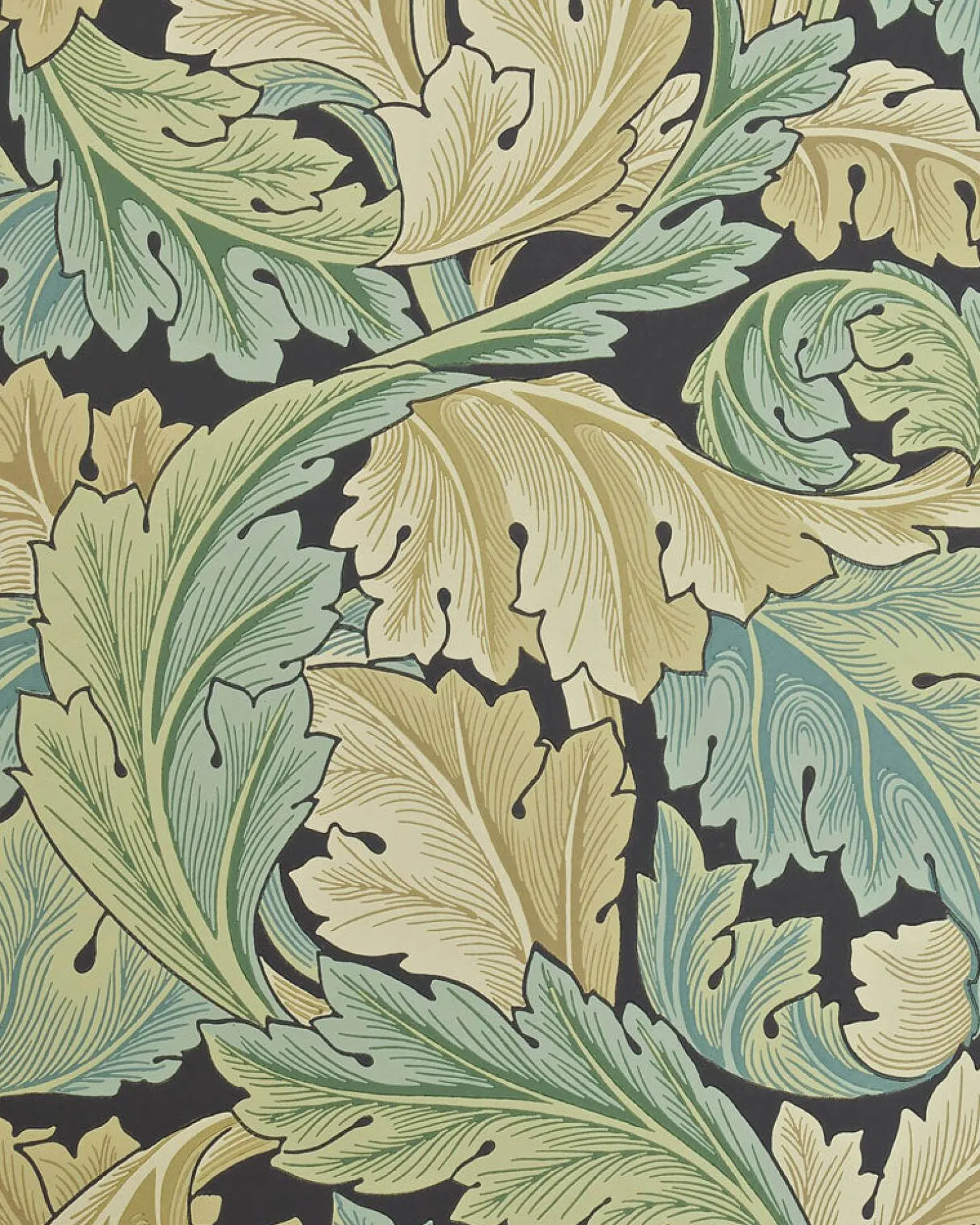 William Morris & Co. Tapet - Acanthus Privet