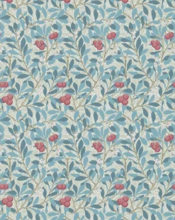 William Morris & Co. Tapet - Arbutus Woad/Russet