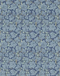 William Morris & Co. Tapet - Bramble Indigo