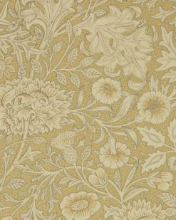 William Morris & Co. Tapet - Double Bough antique gold