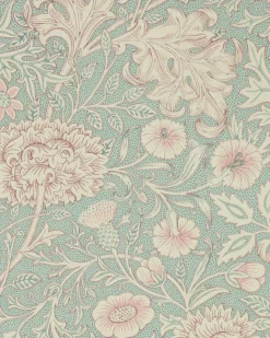 William Morris & Co. Tapet - Double Bough teal rose