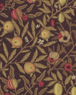 William Morris & Co. Tapet - Fruit Wine/Manilla