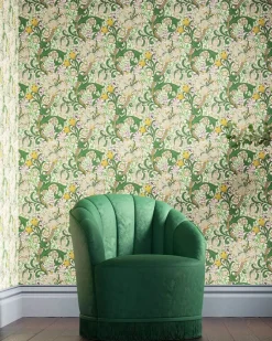 William Morris & Co. Tapet - Golden Lily Secret Garden