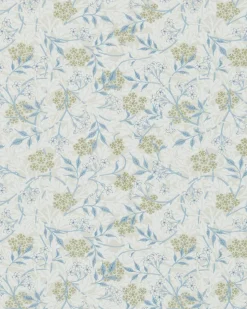 William Morris & Co. Tapet - Jasmine Ecru/Woad