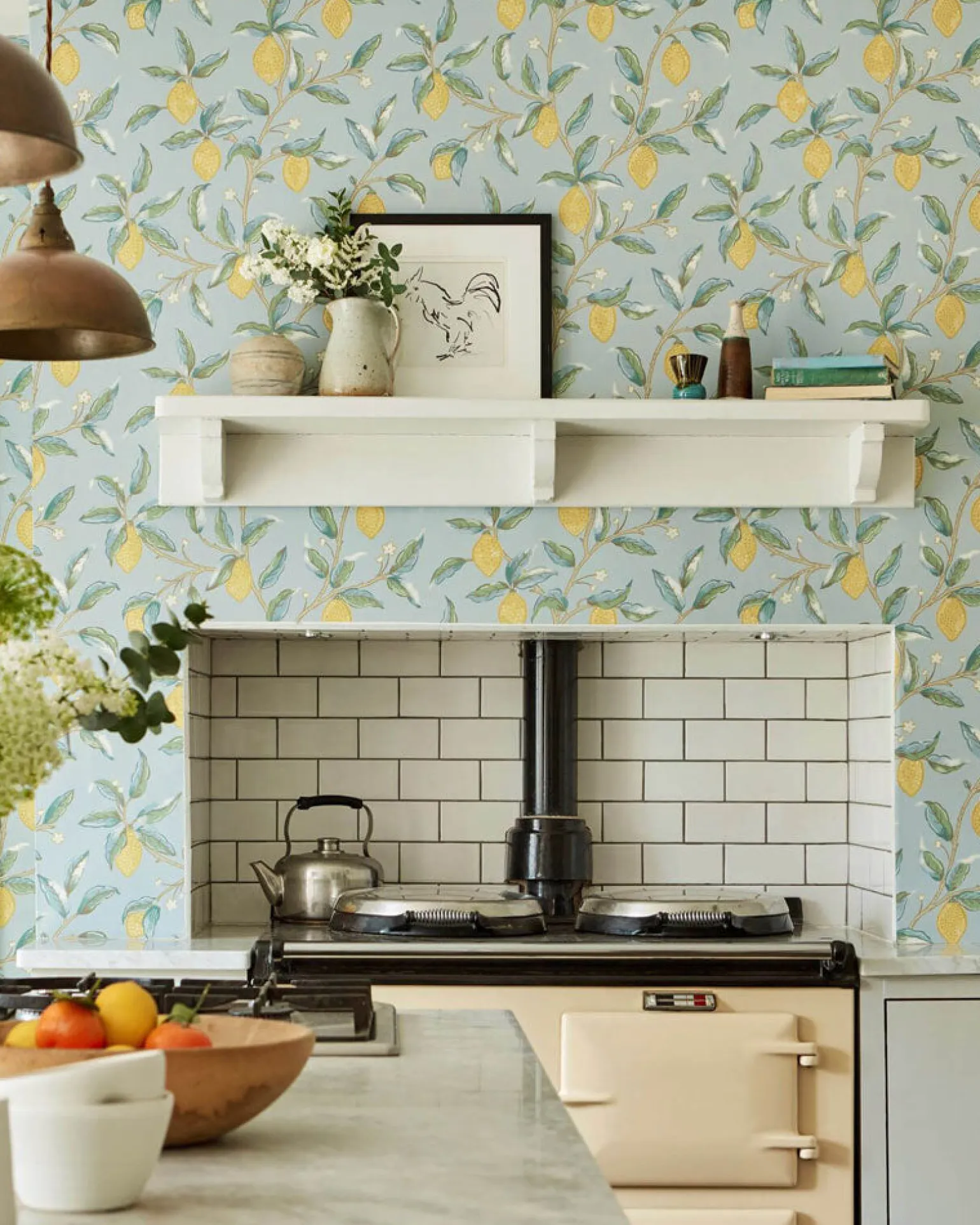 William Morris & Co. Tapet - Lemontree sage