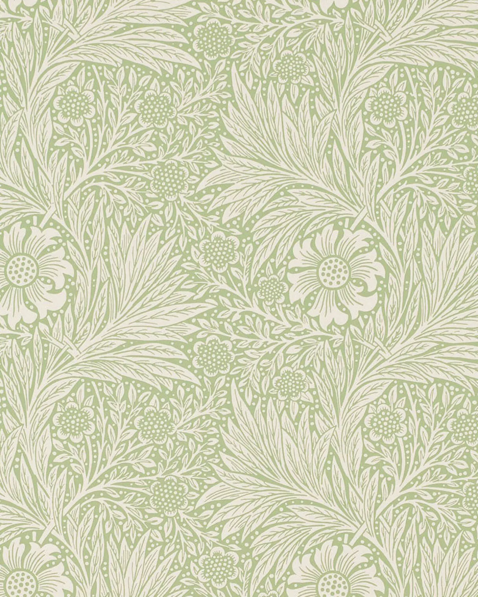 William Morris & Co. Tapet - Marigold Artichoke