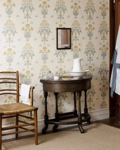 William Morris & Co. Tapet - Meadow Sweet Cornflower/Leaf