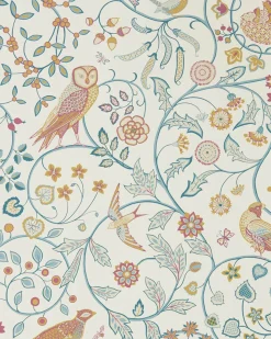 William Morris & Co. Tapet - Newill indigo saffron