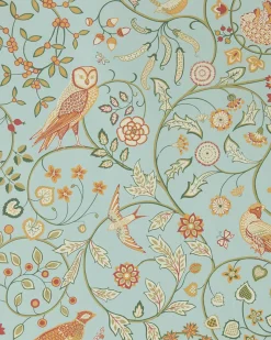 William Morris & Co. Tapet - Newill peppermint russet