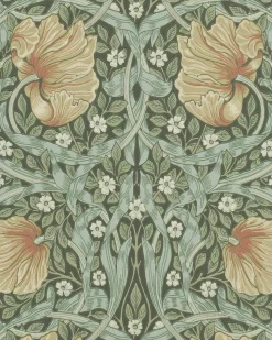 William Morris & Co. Tapet - Pimpernel Bayleaf/Manilla