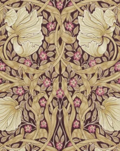 William Morris & Co. Tapet - Pimpernel Fig/Sisal