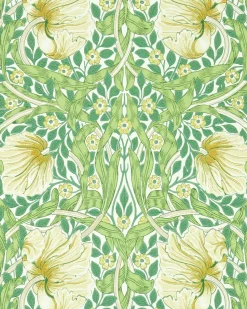 William Morris & Co. Tapet - Pimpernel Weld/Leaf Green