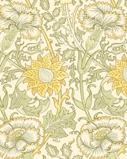 William Morris & Co. Tapet - Pink & Rose cowslip/fennel