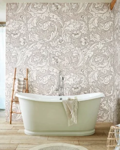 William Morris & Co. Tapet - Pure Bachelor´s Button Stone/Linen
