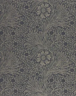 William Morris & Co. Tapet - Pure Marigold Black Ink