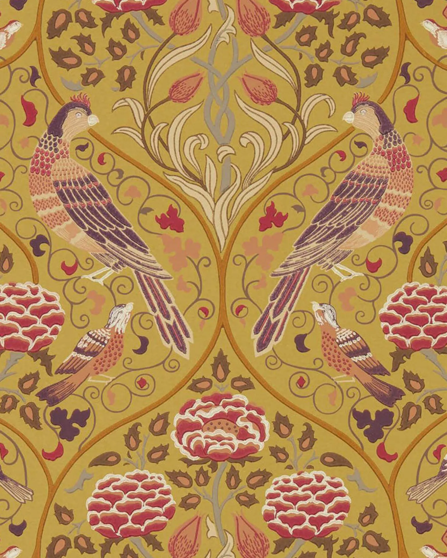 William Morris & Co. Tapet - Seasons by May saffron