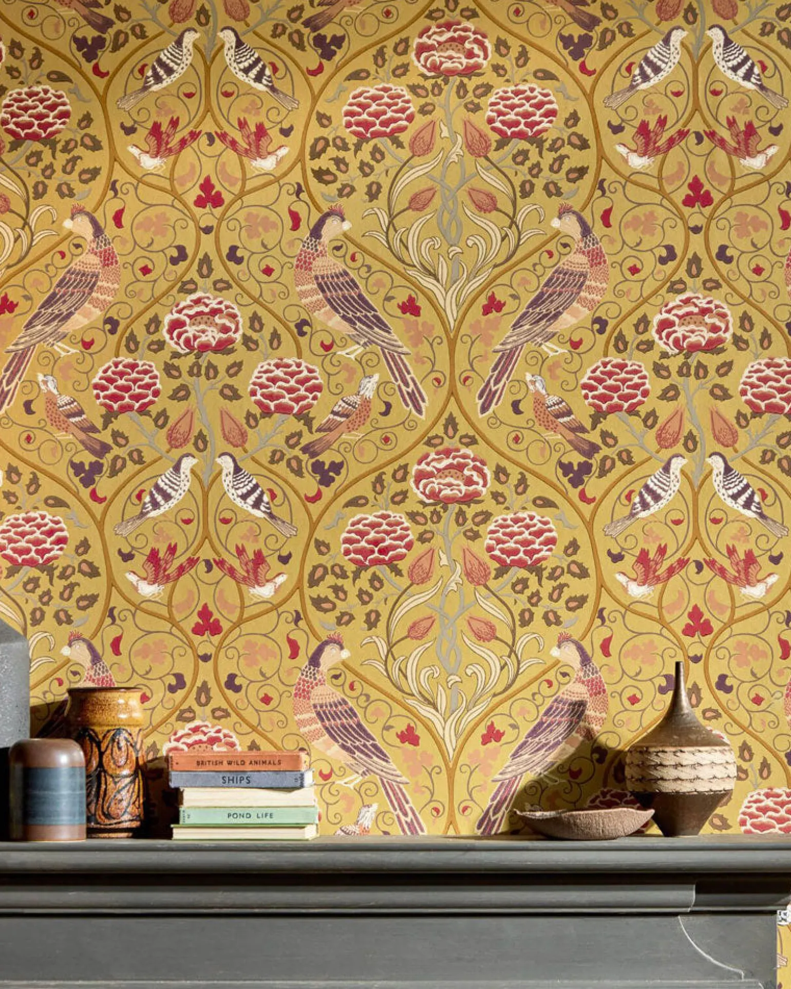 William Morris & Co. Tapet - Seasons by May saffron