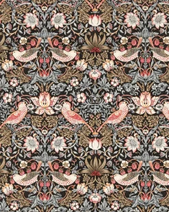 William Morris & Co. Tapet - Strawberry Thief Old fashioned