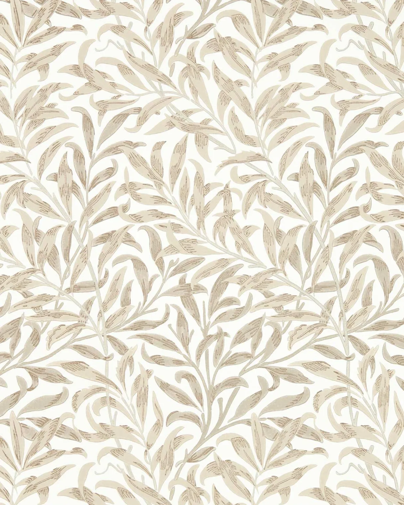 William Morris & Co. Tapet - Willow Boughs Linen