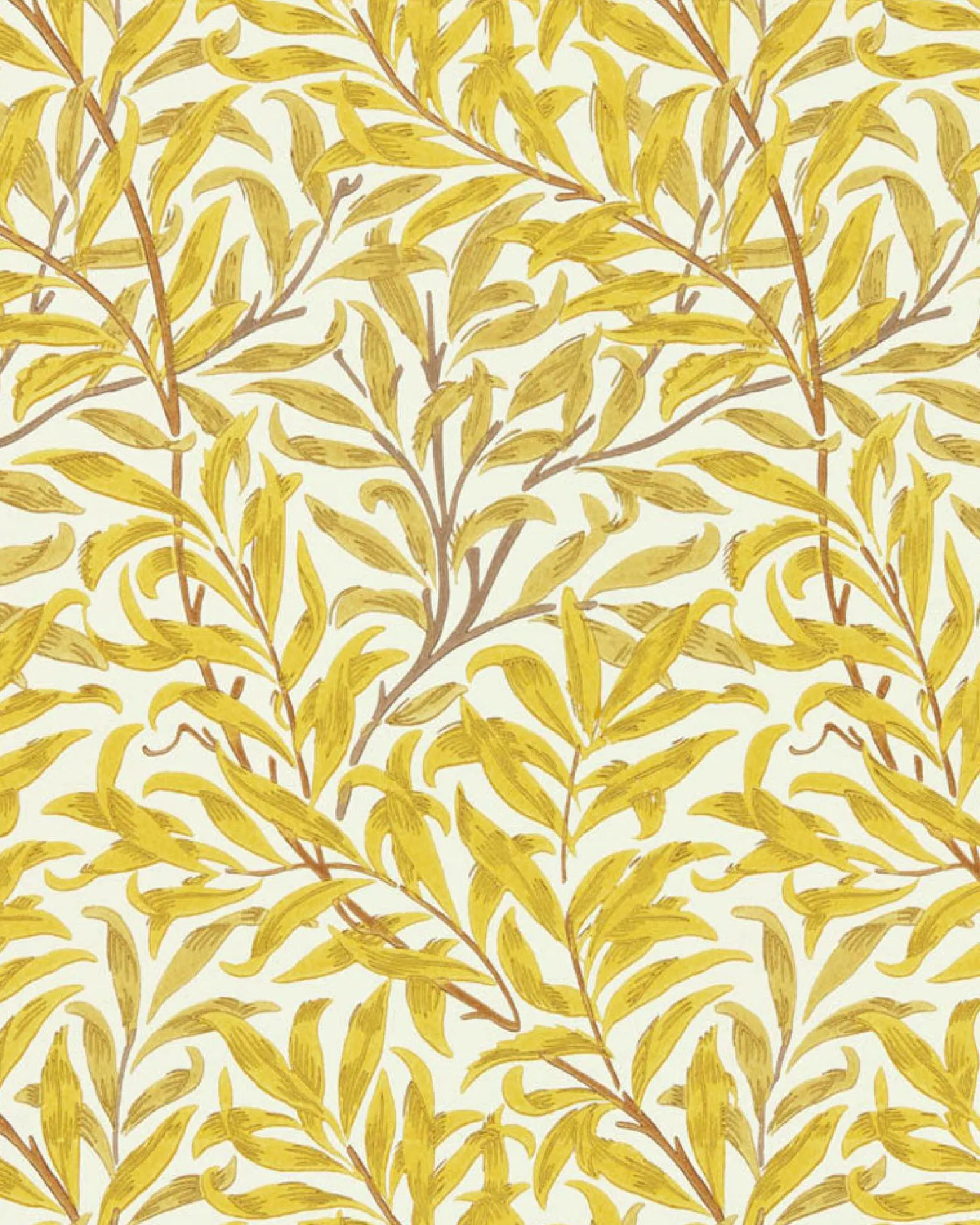 William Morris & Co. Tapet - Willow Boughs summer yellow