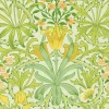 William Morris & Co. Tapet - Woodland Weeds sap green